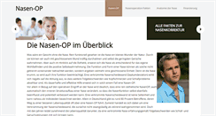 Desktop Screenshot of nasen-op.com