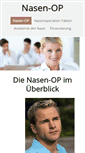 Mobile Screenshot of nasen-op.com